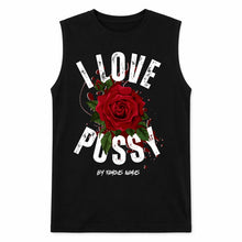 Load image into Gallery viewer, I Love Pussy Graphic Jersey Muscle Tank