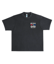 Load image into Gallery viewer, Believe In God Heavyweight T Shirt