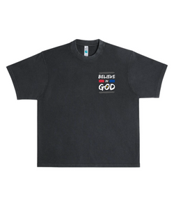 Believe In God Heavyweight T Shirt