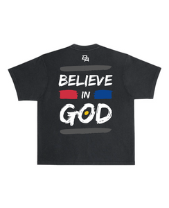 Believe In God Heavyweight T Shirt