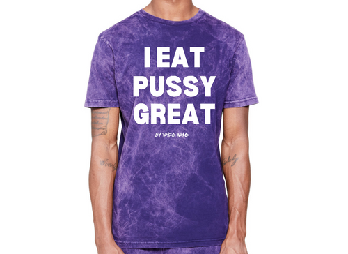 I Eat Pussy Great/ Squirt On My Face Vintage T Shirt