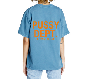 Left Chest Pussy Dept. Heavy T Shirt.