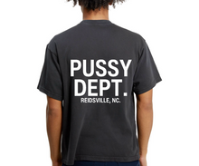 Load image into Gallery viewer, Left Chest Pussy Dept. Heavy T Shirt.