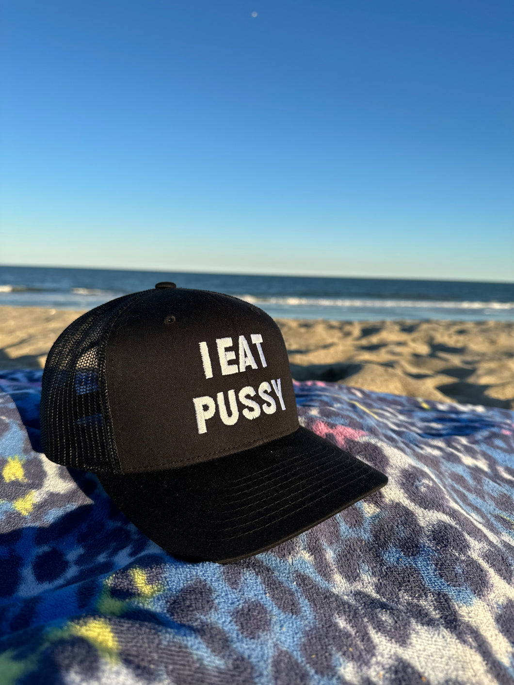 I Eat Pussy Trucker Hat