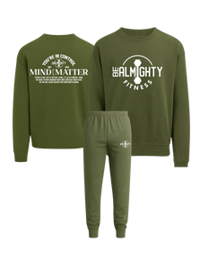 Mind Over Matter BeAlmighty  Ultimate Crewneck Jogger Set