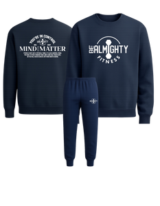 Mind Over Matter BeAlmighty  Ultimate Crewneck Jogger Set
