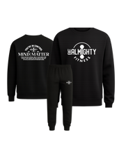 Load image into Gallery viewer, Mind Over Matter BeAlmighty  Ultimate Crewneck Jogger Set