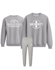 Mind Over Matter BeAlmighty  Ultimate Crewneck Jogger Set