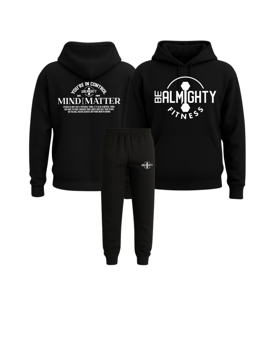 Mind Over Matter BeAlmighty  Ultimate Hoodie Jogger Set