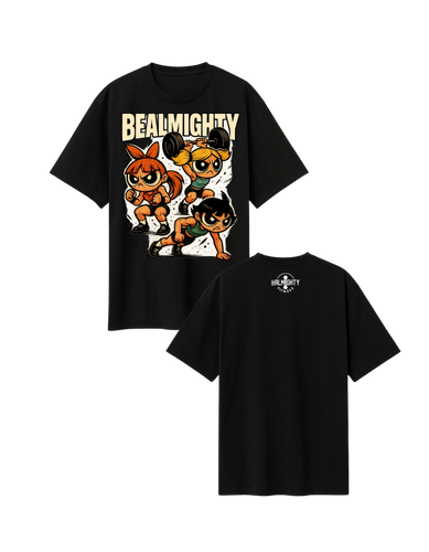 BeAlmighty Power Puff Girls Lift Heavyweight T Shirt