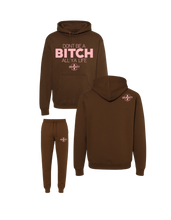 Load image into Gallery viewer, Don’t Be A Bitch All Ya Life Premium Hoodie Jogger Set