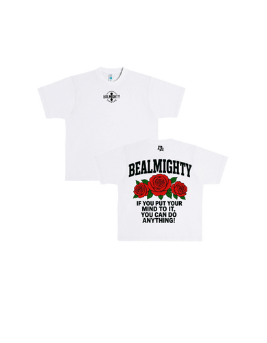BeAlmighty Rose Heavyweight T Shirt