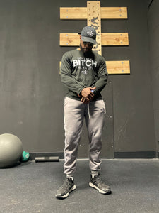 Don’t Be A Bitch All Ya Life Long Sleeve Dri-Fit Competitor T Shirt